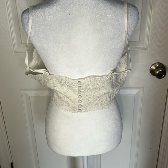 Madewell cropped spaghetti strap tee size 14 - Picture 3 of 3